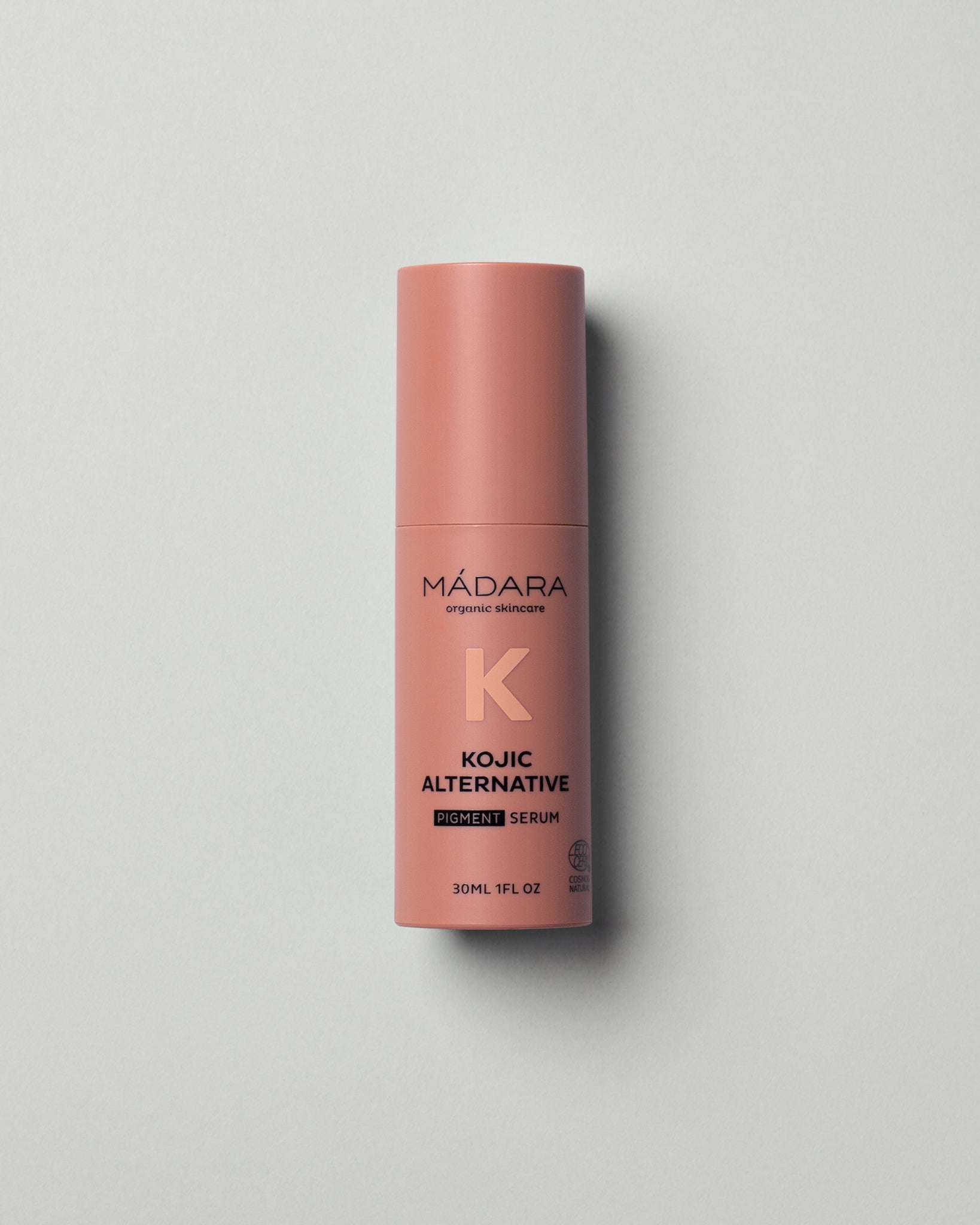 MรDARA Organic Skincare kojic alternative pigment serum A2125 serum product photo on plain background.
